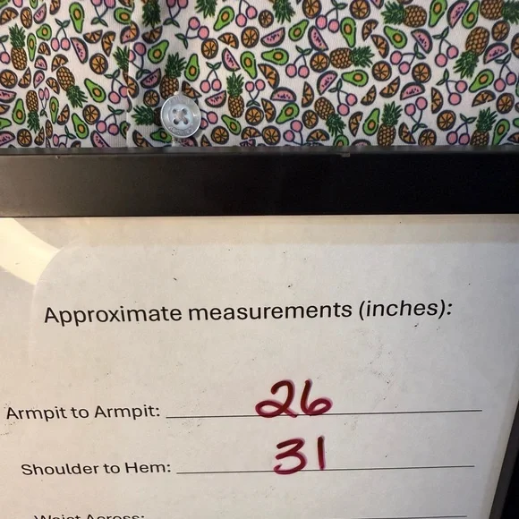 Callaway Opti-Dri Tropical Fruit Print Golf Polo Shirt XL - Picture 6 of 8